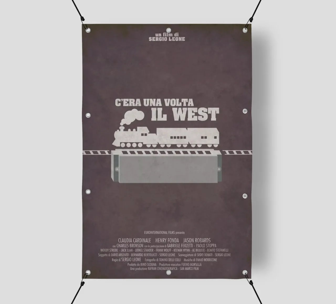 C'era Una Volta il West telo in pvc da Federico Mancosu