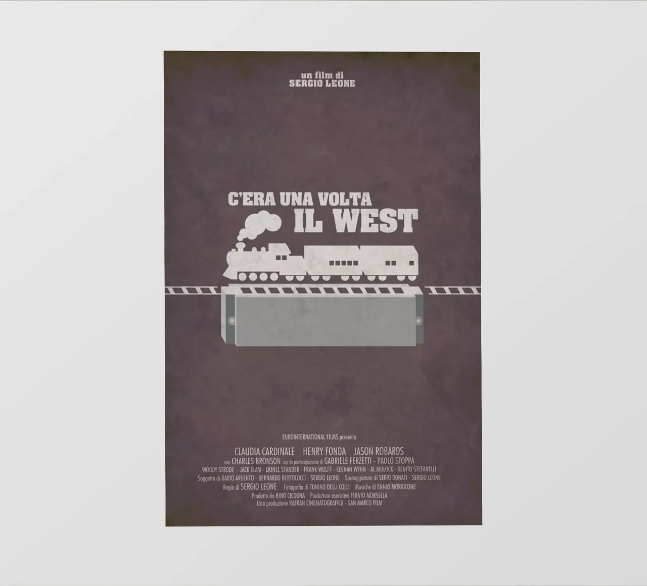 C'era Una Volta il West telo in pvc da Federico Mancosu