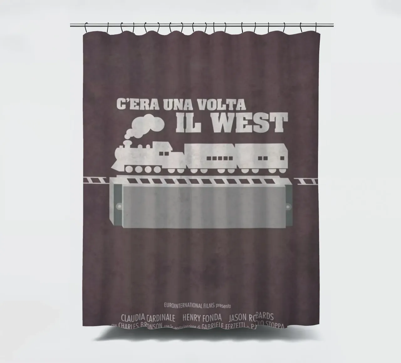 C'era Una Volta il West tenda da doccia da Federico Mancosu