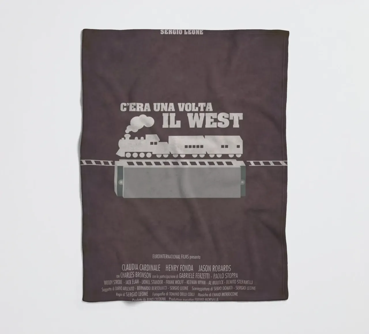 C'era Una Volta il West coperta in pile da Federico Mancosu