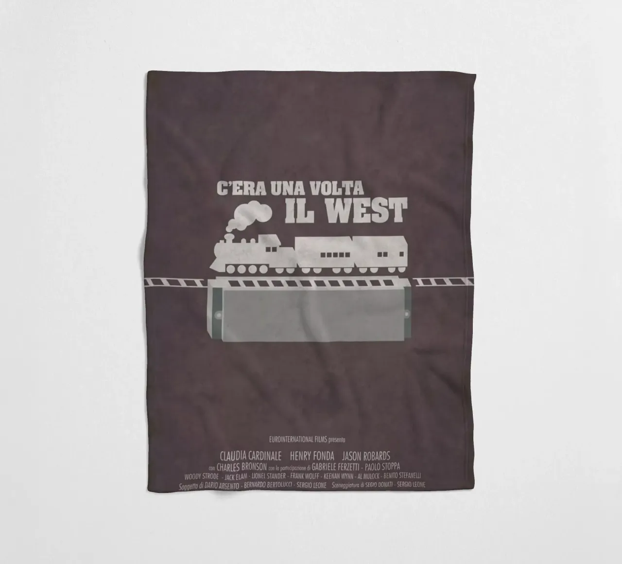 C'era Una Volta il West coperta in pile da Federico Mancosu