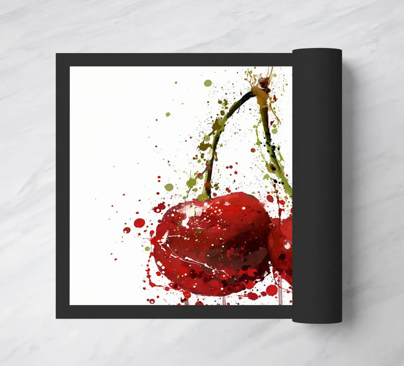 Cherry Fruit doormat by Mimi