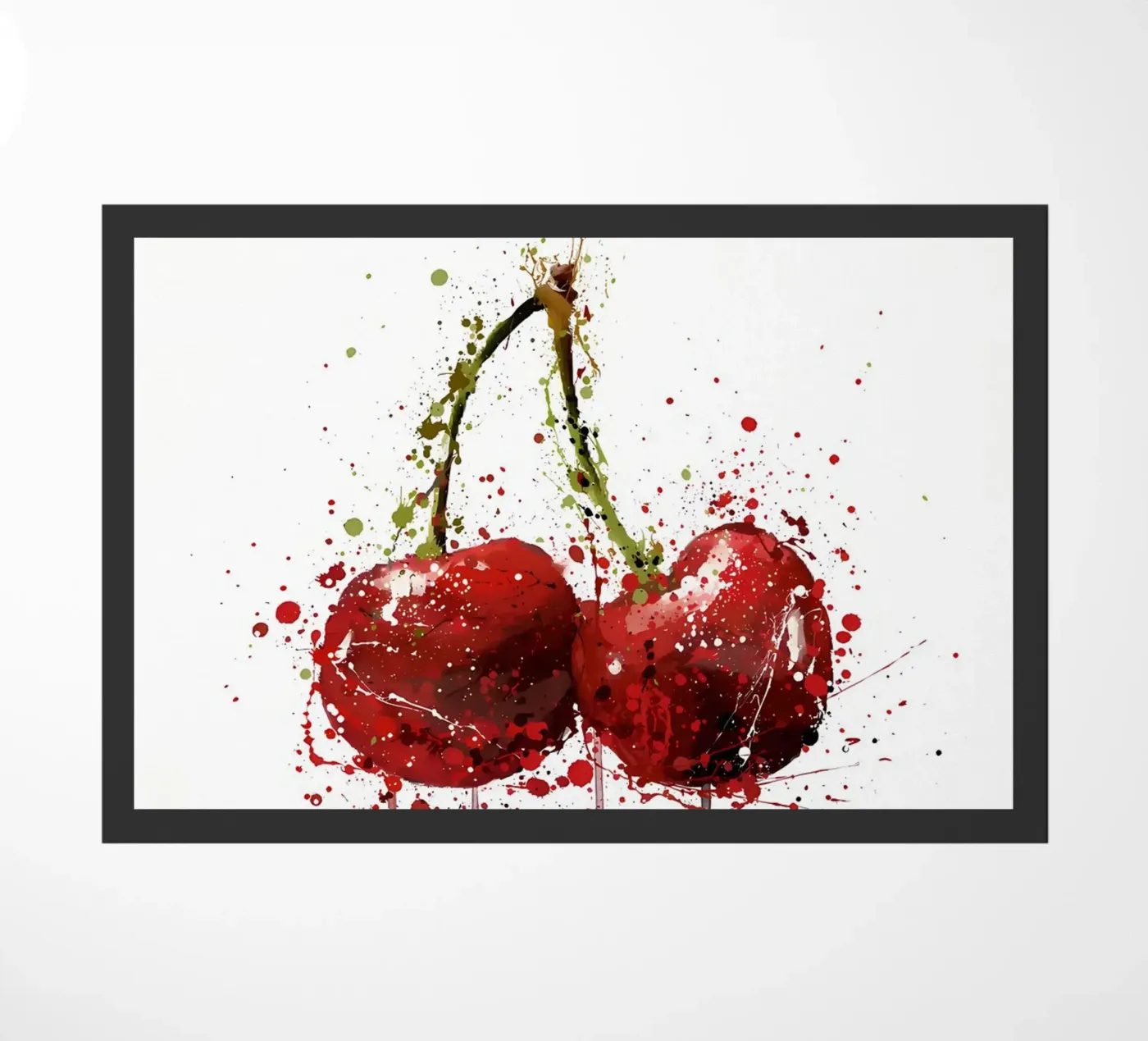 Cherry Fruit doormat by Mimi