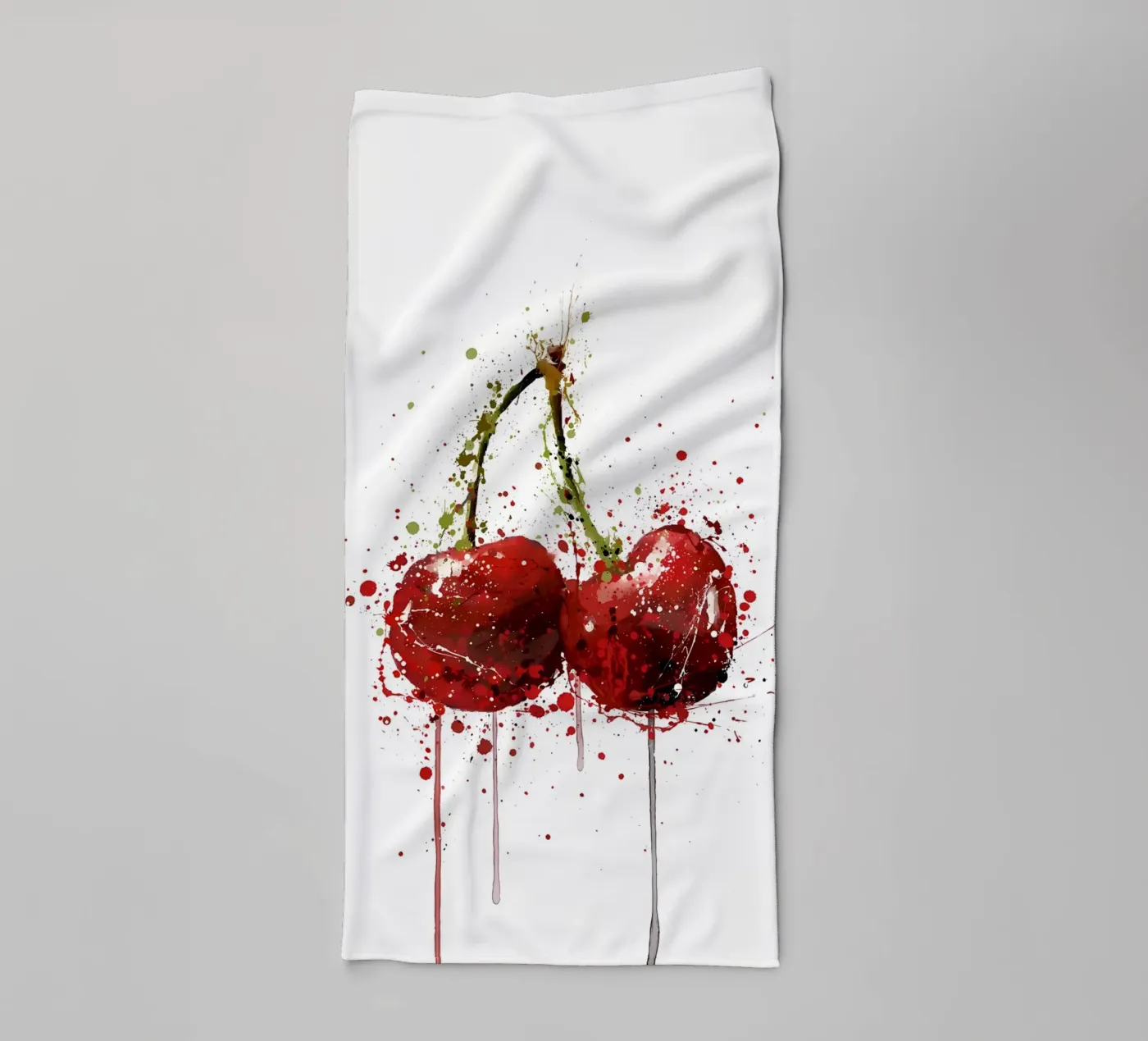 Cherry Fruit towel by Mimi