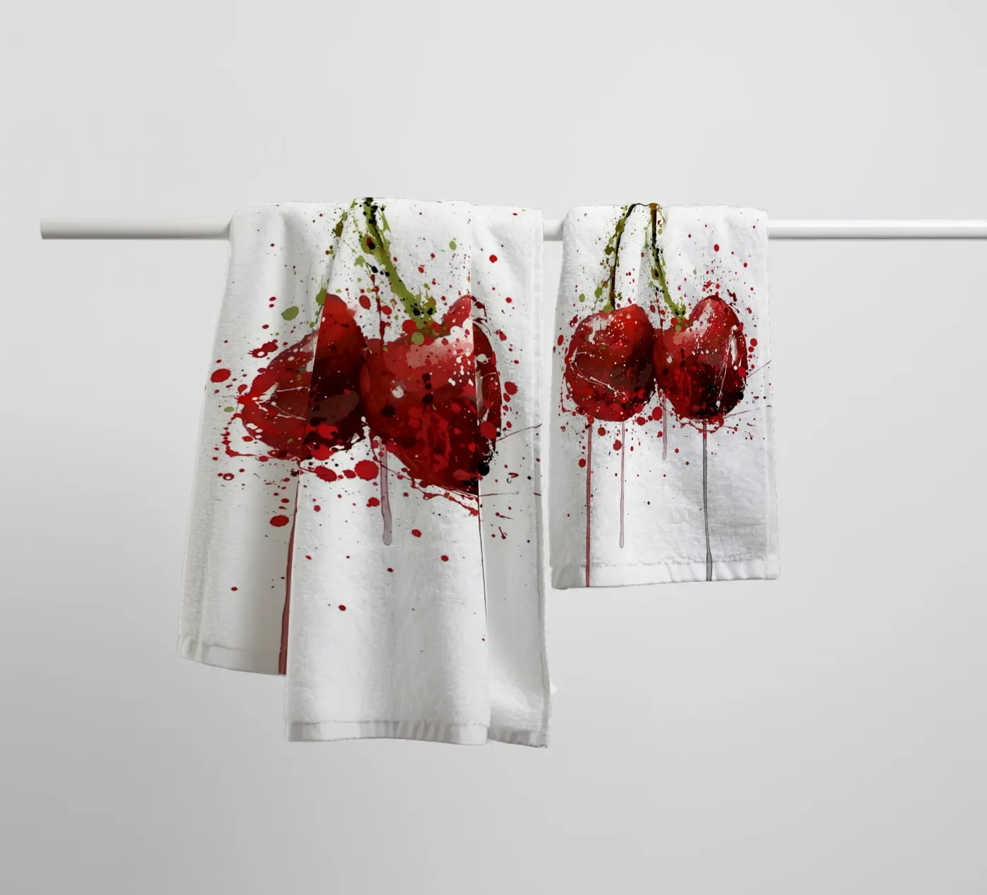 Cherry Fruit towel by Mimi
