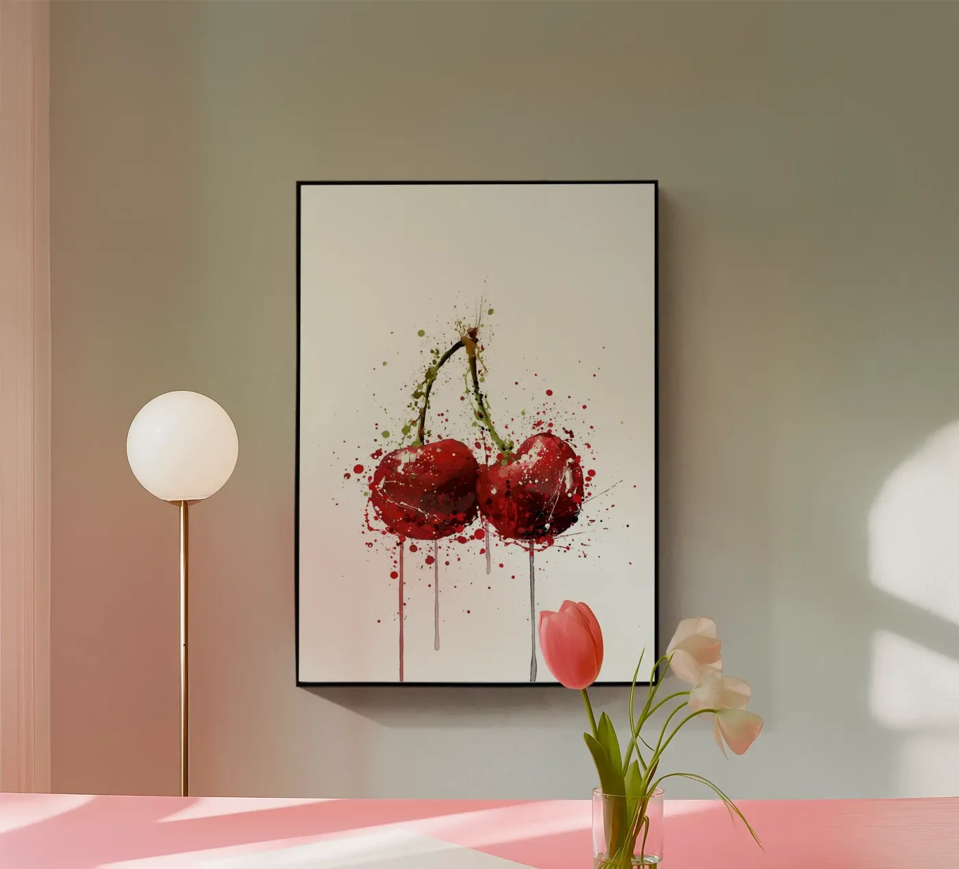 Frutta a ciliegia plexiglass da Mimi