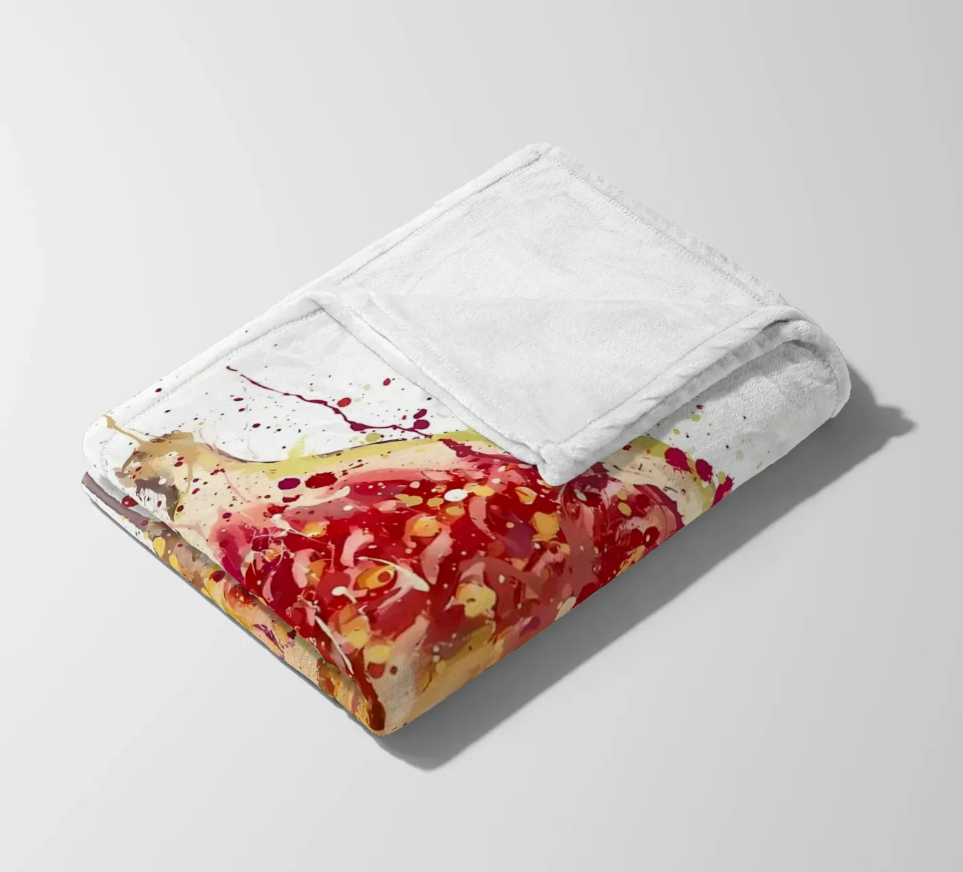 Fig fleece blanket by Mimi