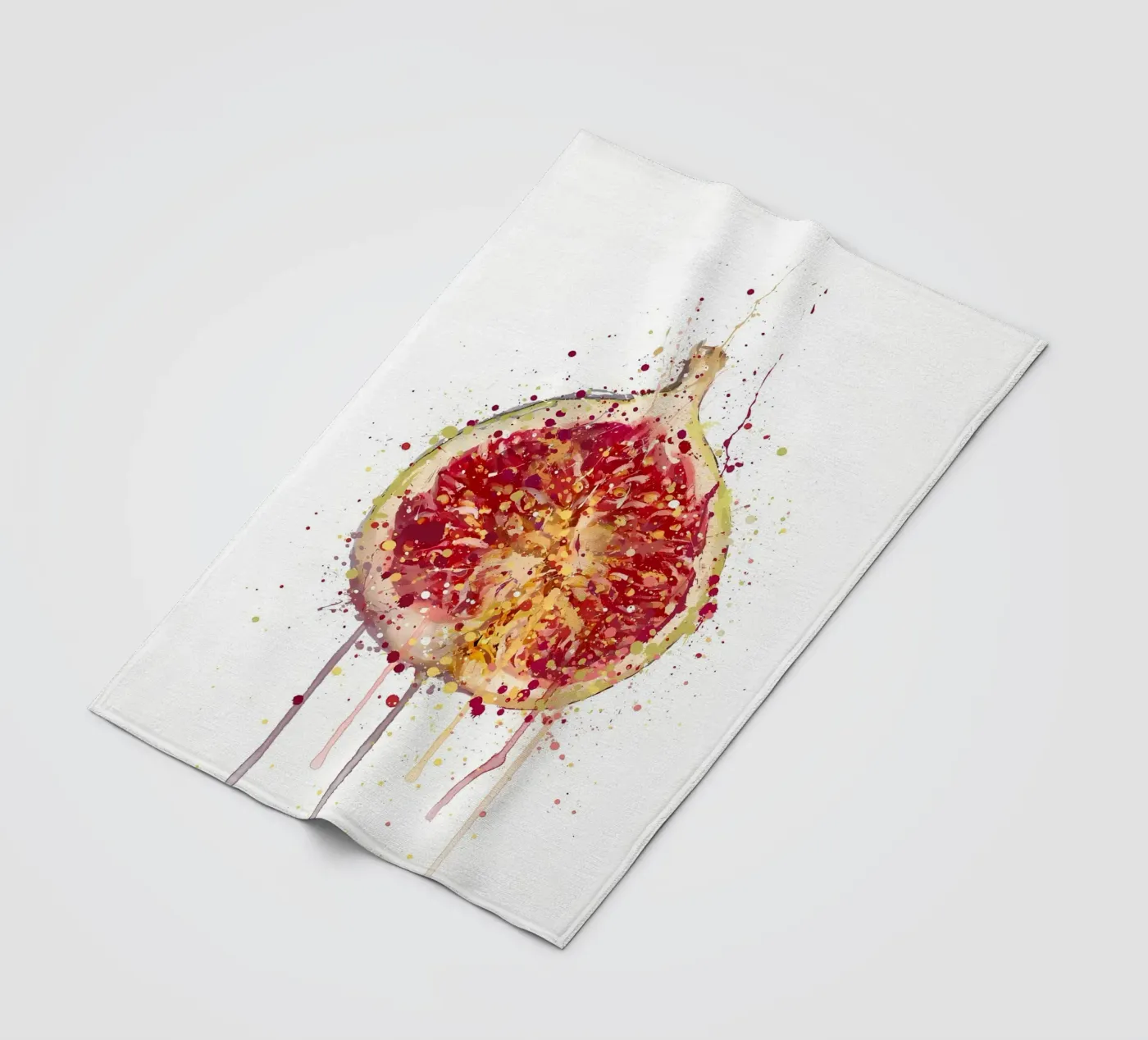 Fig fleece blanket by Mimi