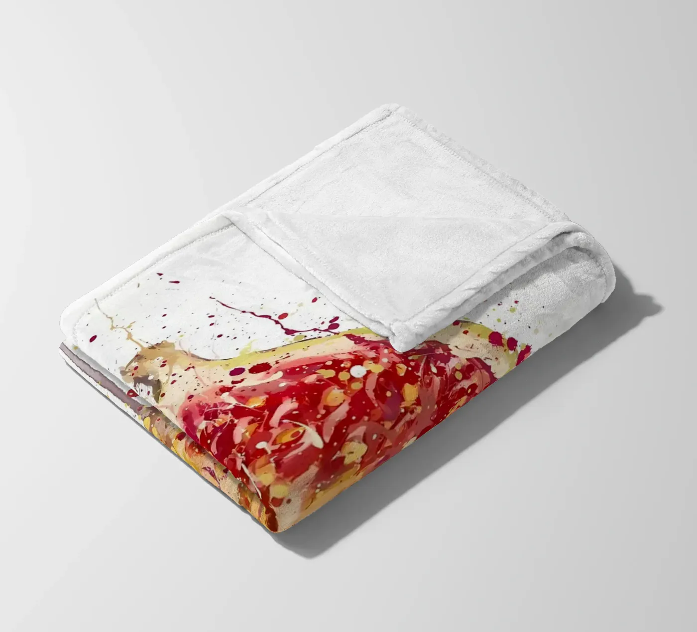 Fig fleece blanket by Mimi