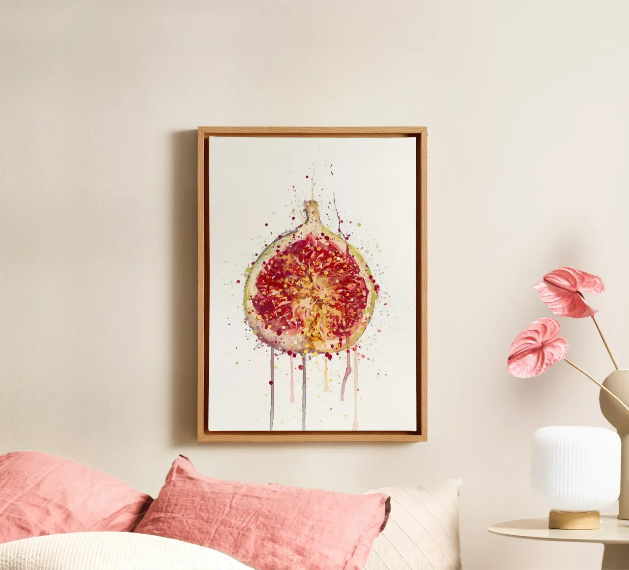 Fig canvas met Baklijst van Mimi