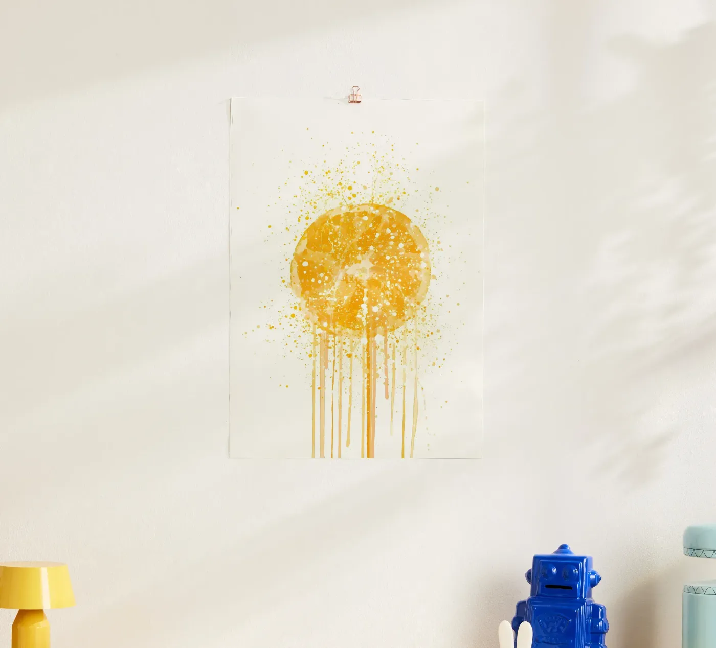 Orange Fruit poster by Mimi
