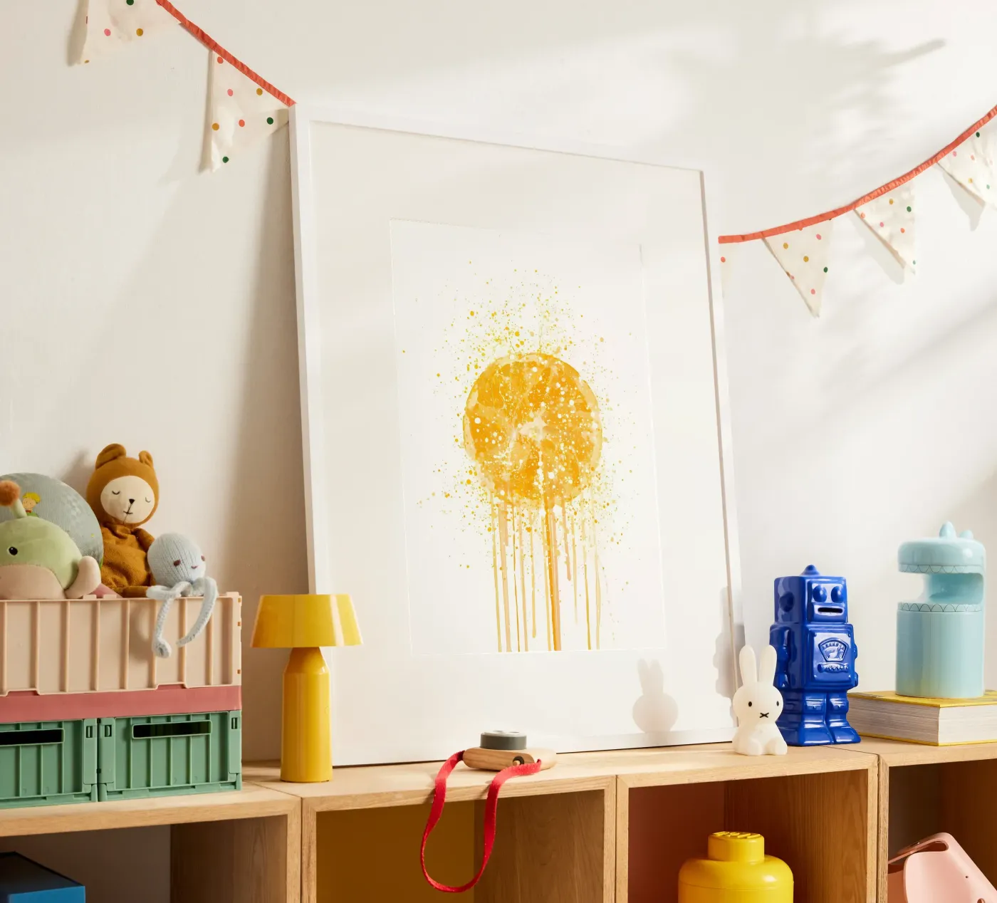 Orange Fruit poster by Mimi