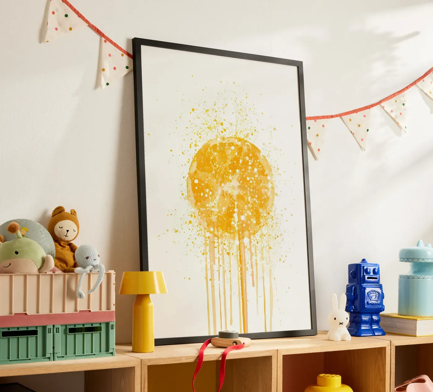Orange Fruit poster by Mimi