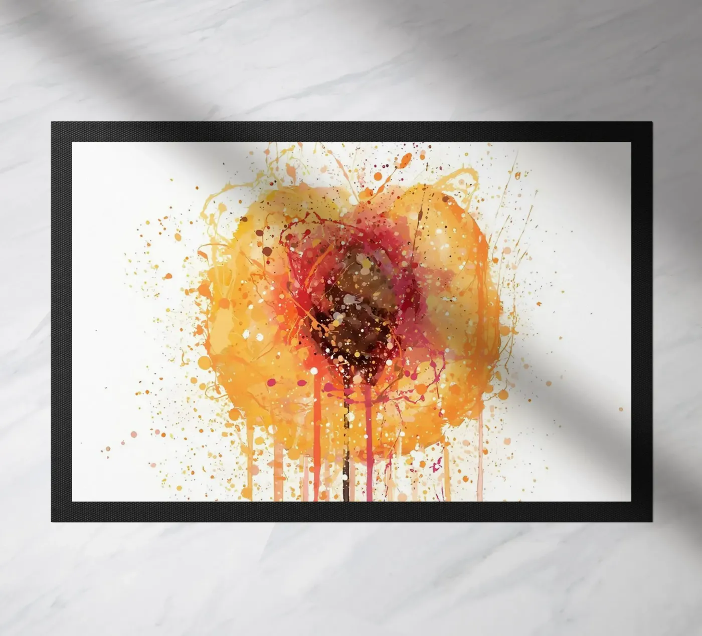 Peach Fruit doormat by Mimi