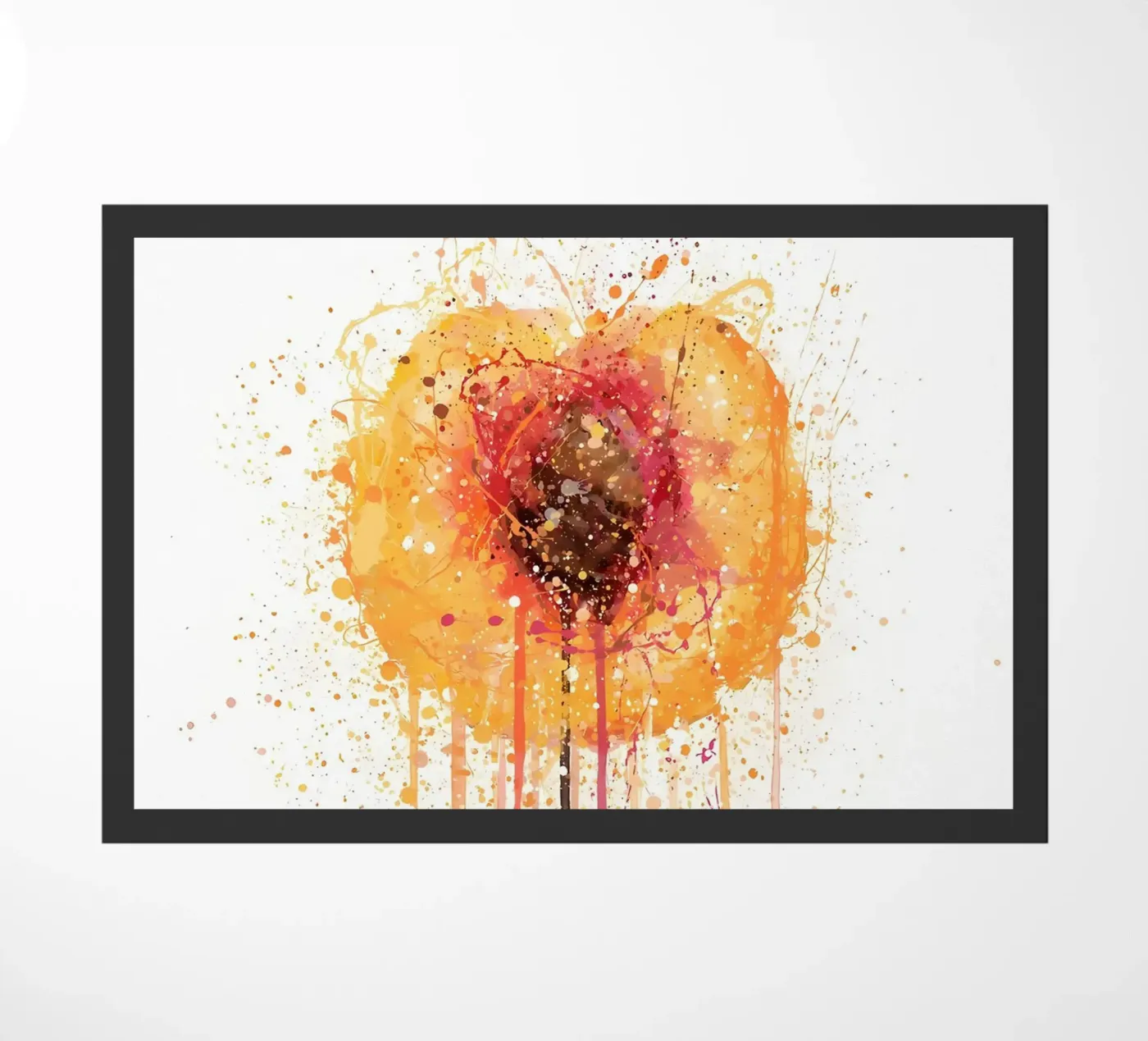 Peach Fruit doormat by Mimi