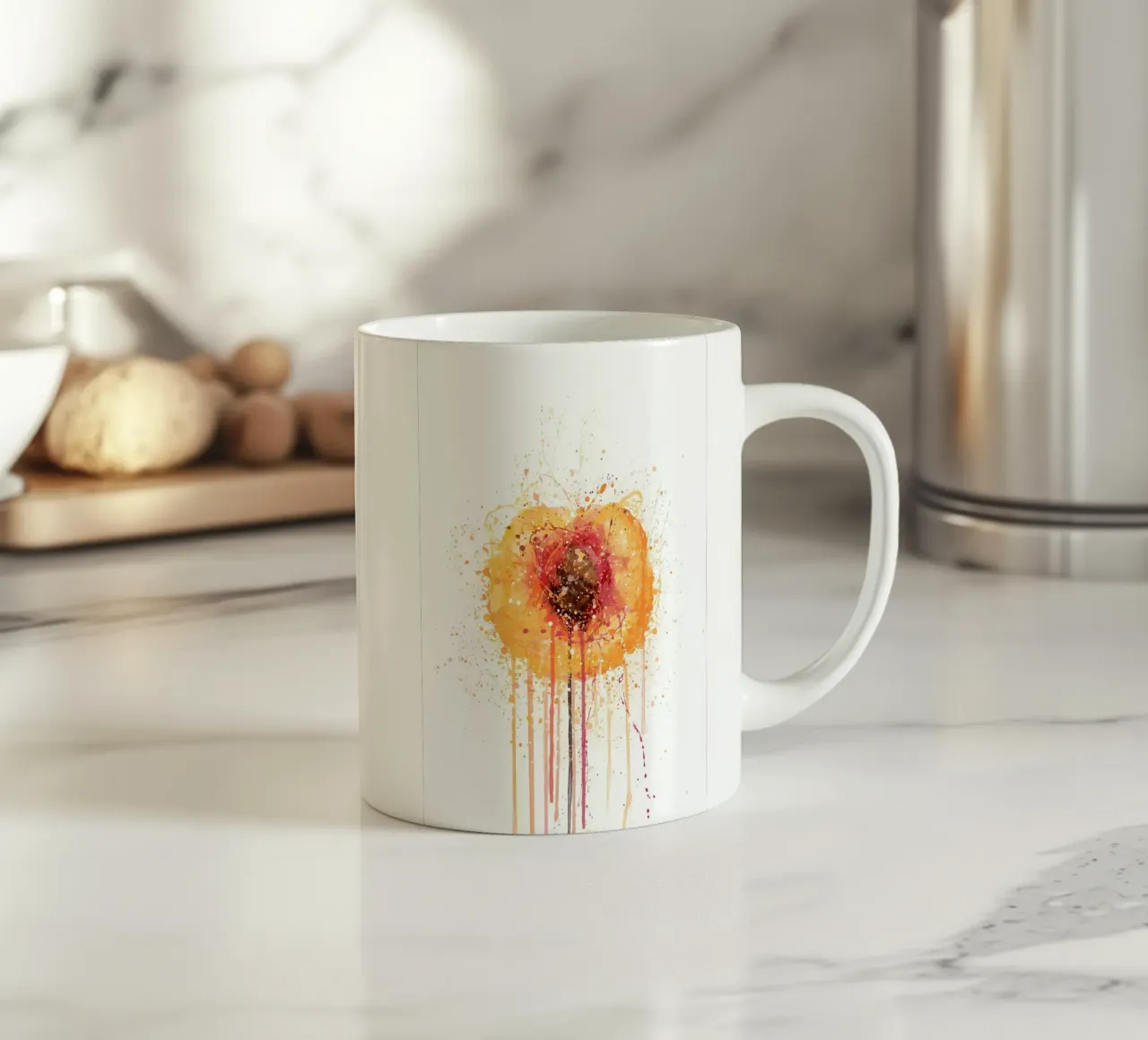 Frutto della pesca tazza in ceramica da Mimi