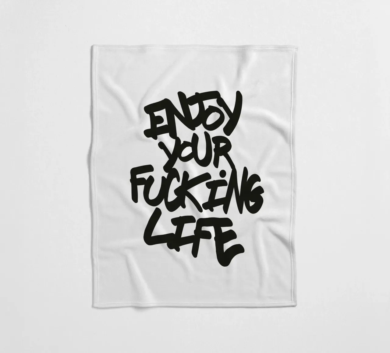 Enjoy coperta in pile da Flo Klein