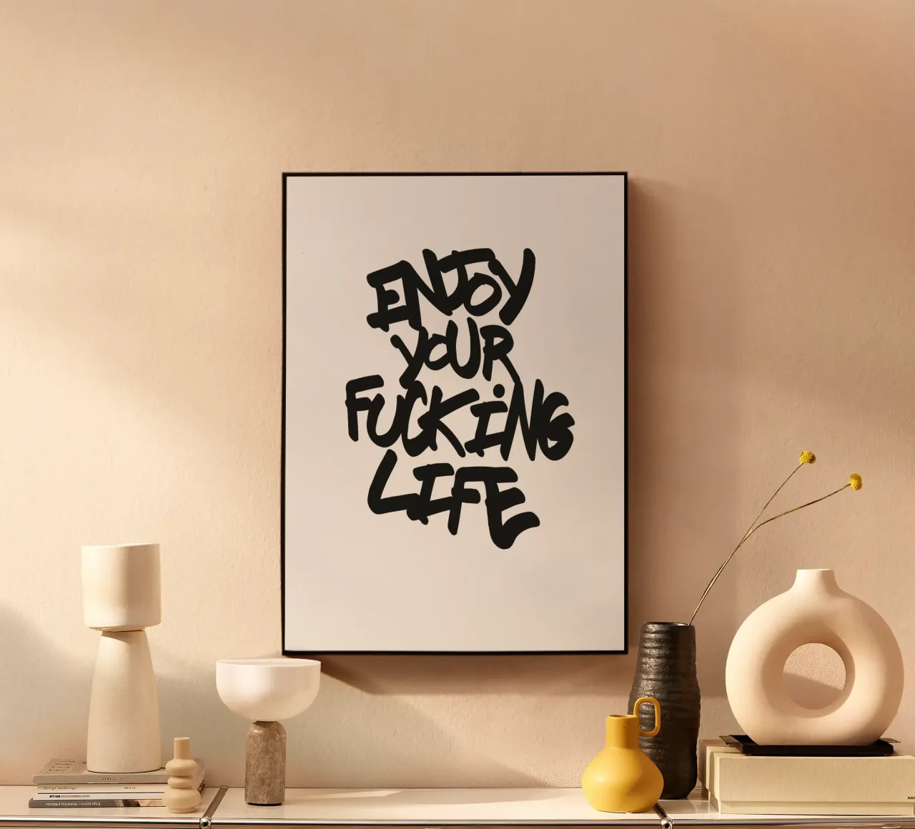 Enjoy plexiglass da Flo Klein