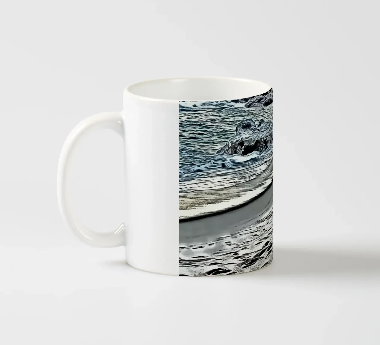 I bambini e il mare tazza in ceramica da Massimo Frascogna