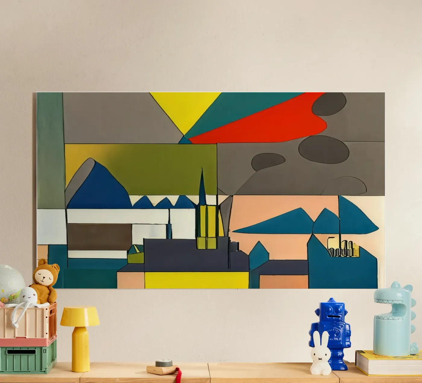 Excursion_landscape_15 plexiglas de Abstract Art by LK