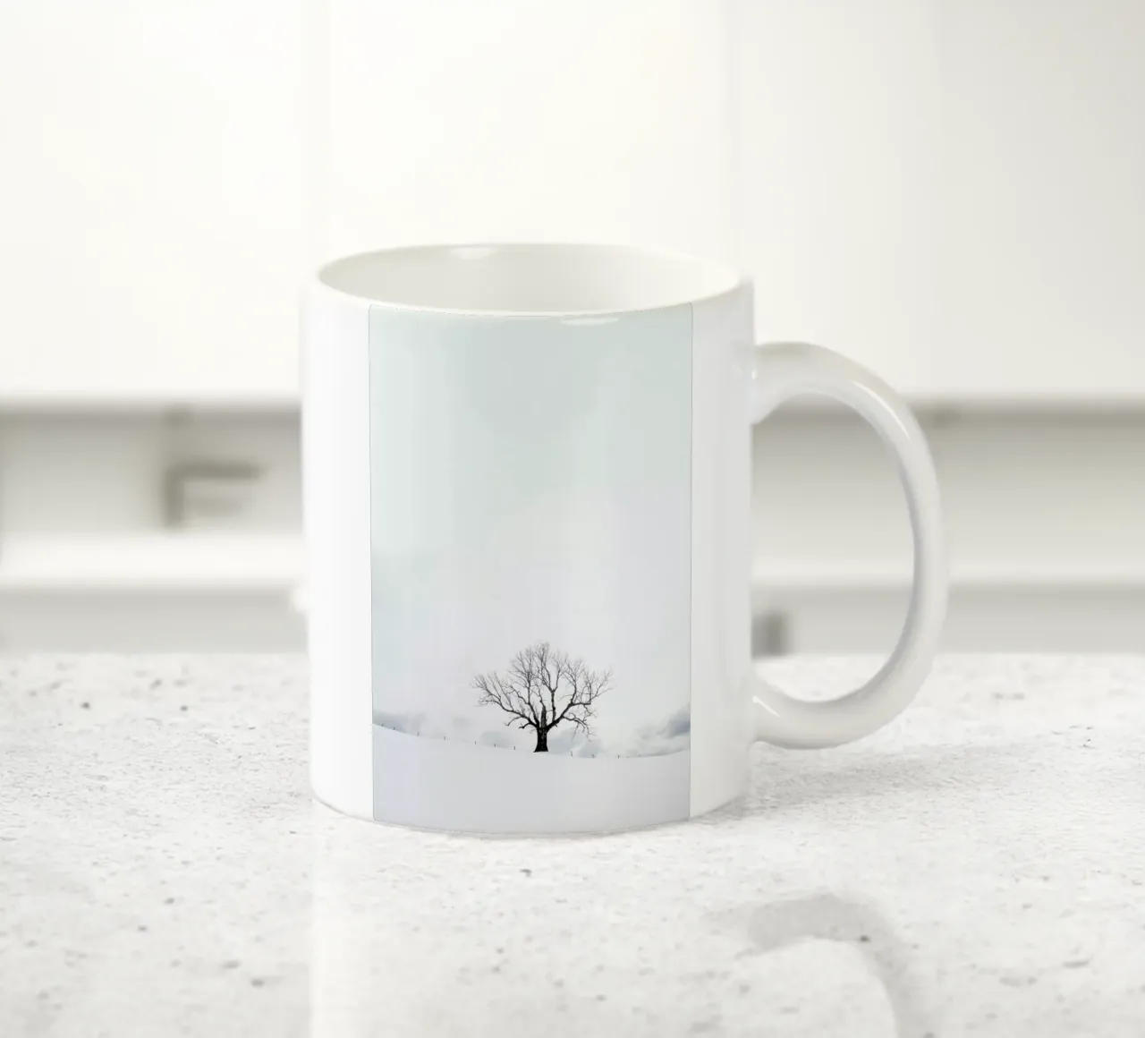 Winter Tree tazza in ceramica da XOXO Arte