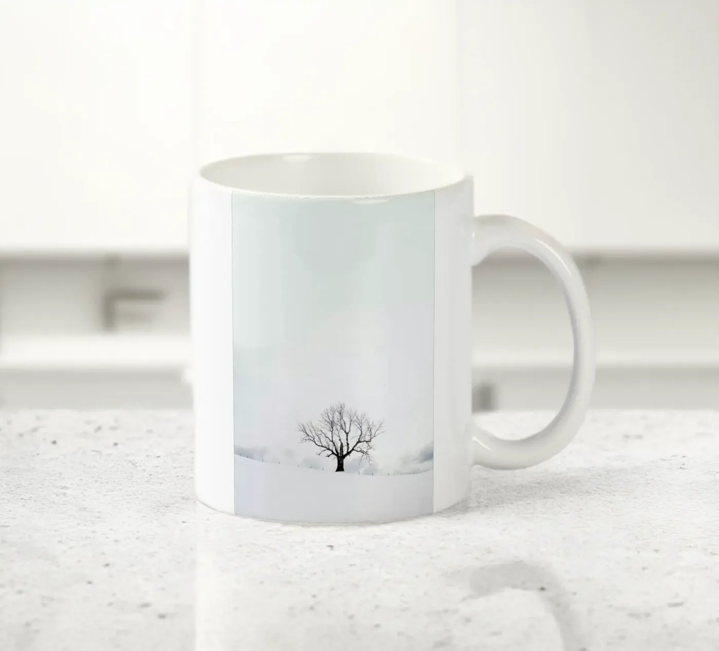 Winter Tree ceramic mug by XOXO Arte