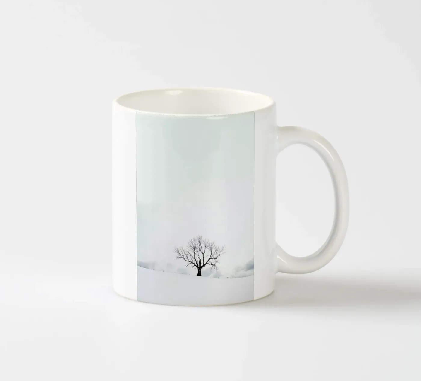Winter Tree ceramic mug by XOXO Arte