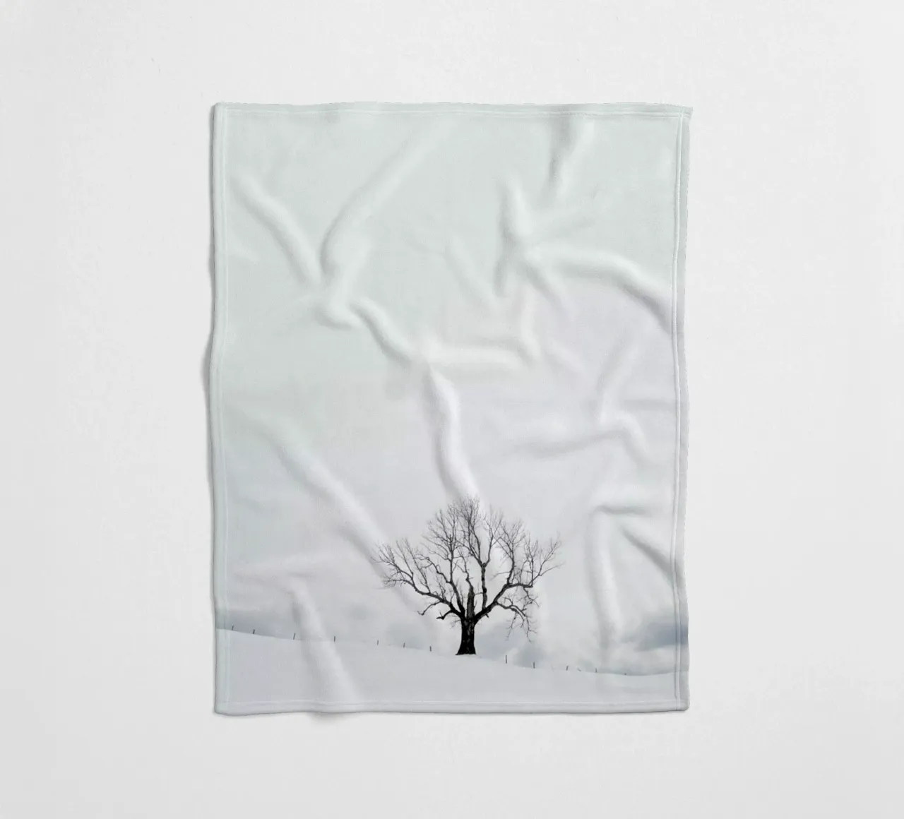 Winter Tree fleecedeken van XOXO Arte