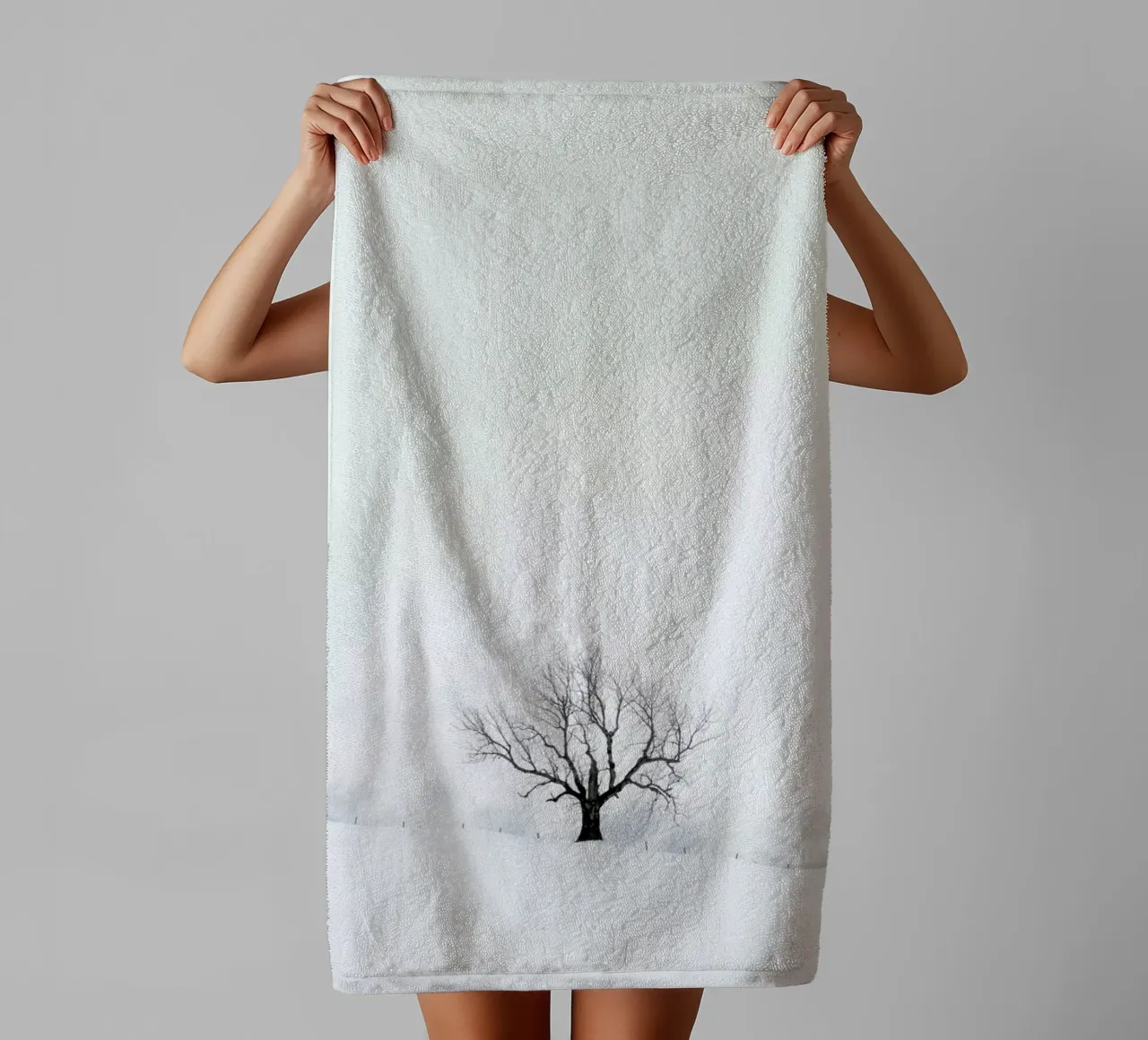 Winter Tree asciugamano da bagno da XOXO Arte