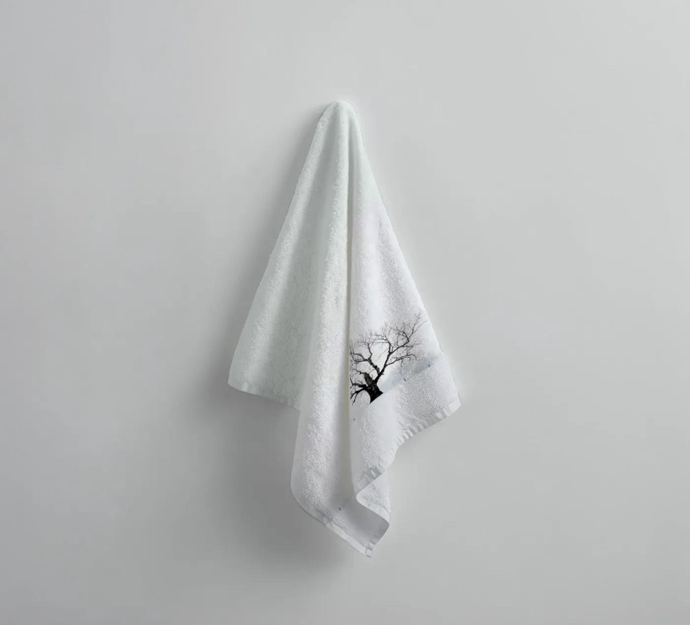 Winter Tree towel by XOXO Arte