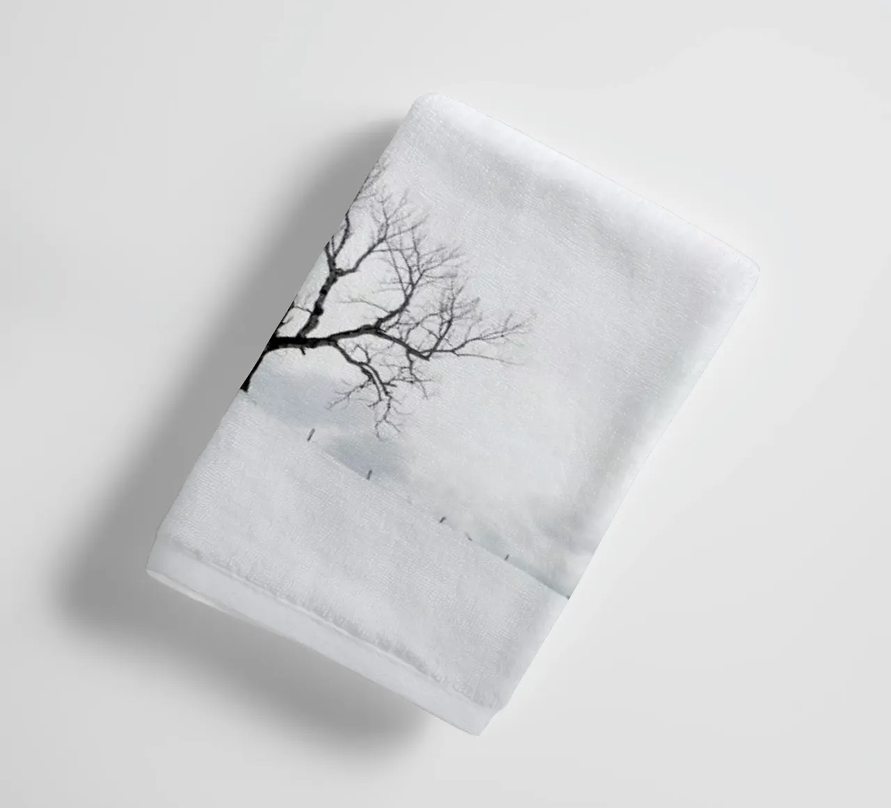 Winter Tree asciugamano da bagno da XOXO Arte