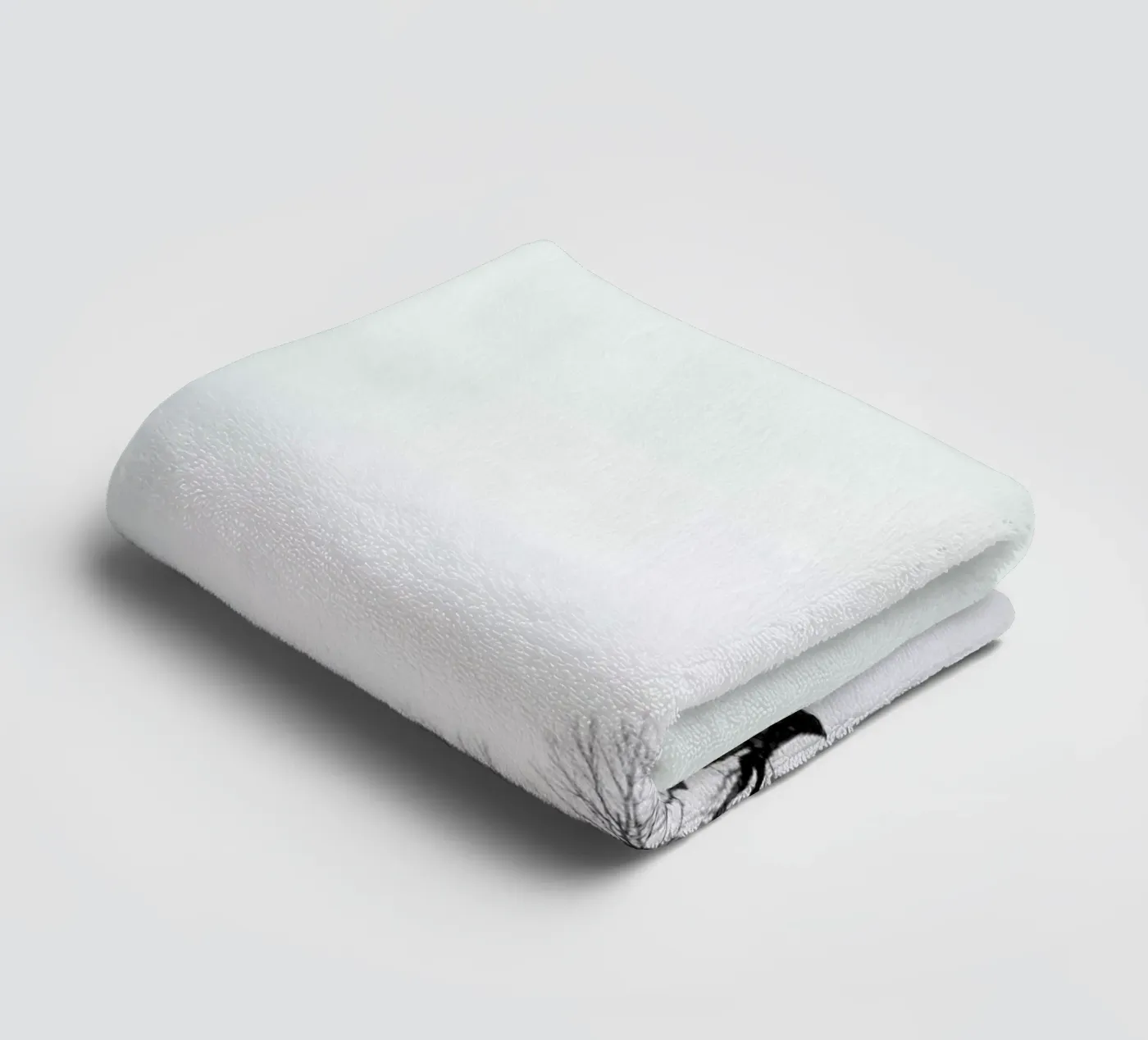Winter Tree towel by XOXO Arte
