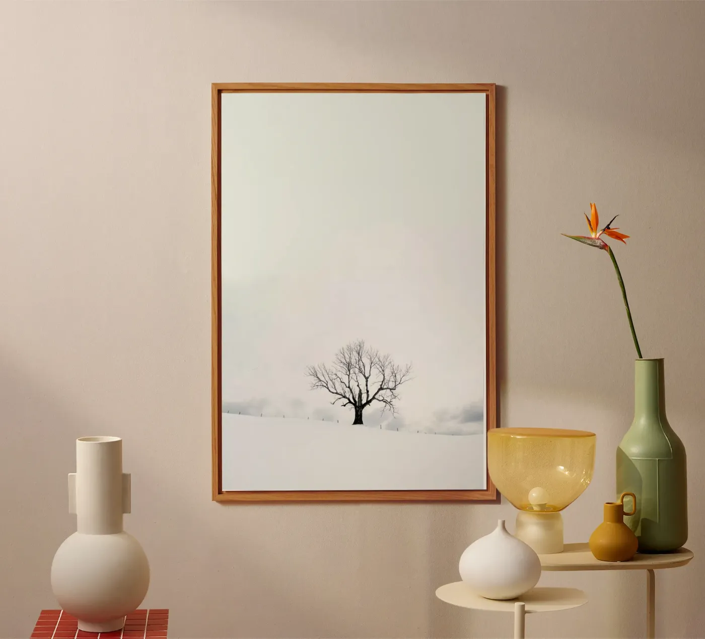 Winter Tree pannello forex da XOXO Arte