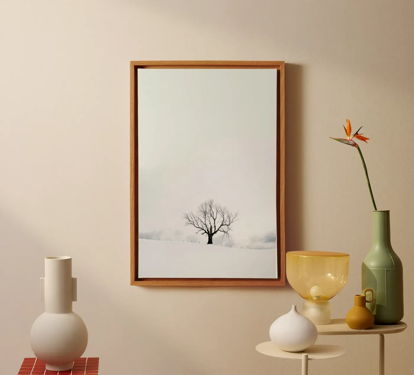 Winter Tree canvas van XOXO Arte