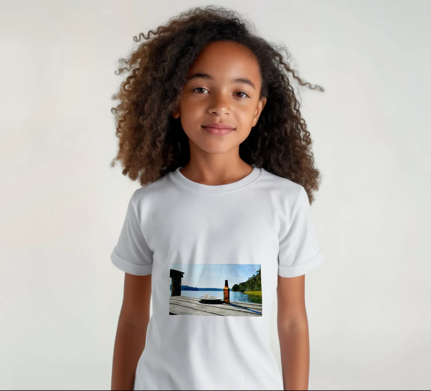Fles kinder t-shirt van Massimo Frascogna