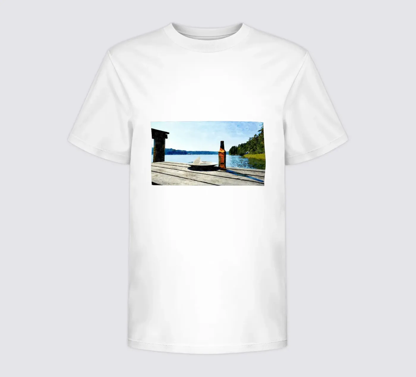 Bottiglia t-shirt bambini da Massimo Frascogna