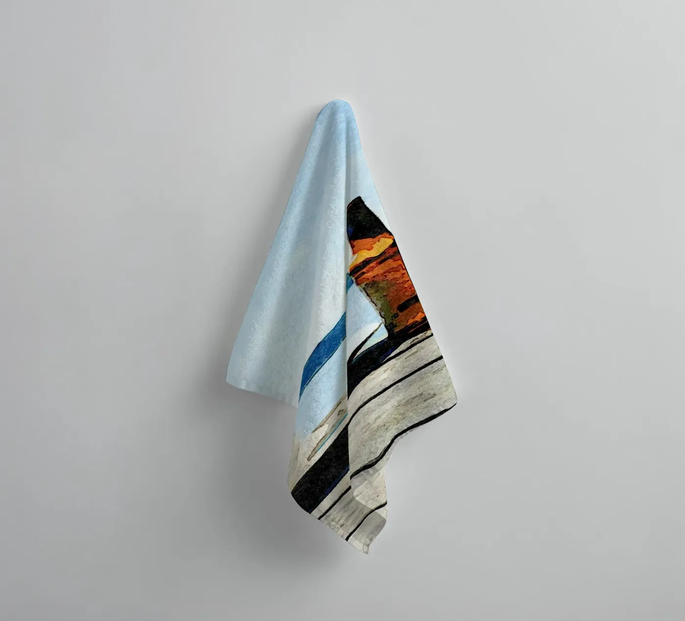Bottle towel by Massimo Frascogna