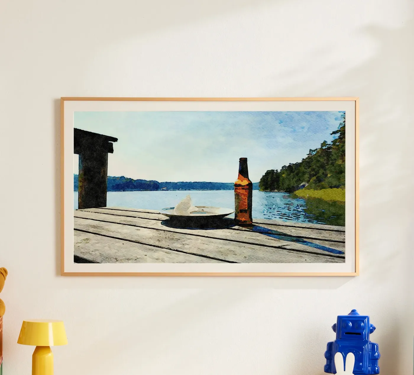 Bottle poster by Massimo Frascogna