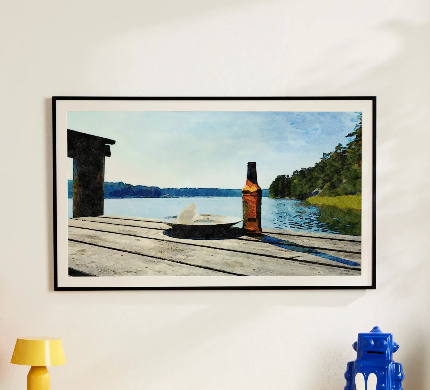 Bottle poster by Massimo Frascogna