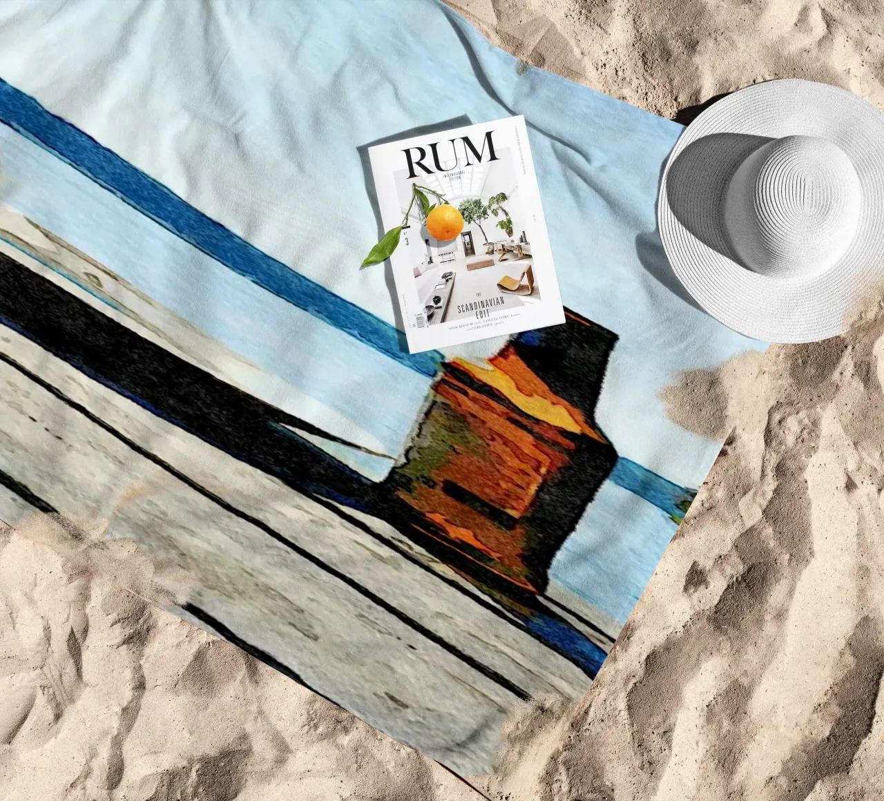 Bottiglia telo mare da Massimo Frascogna