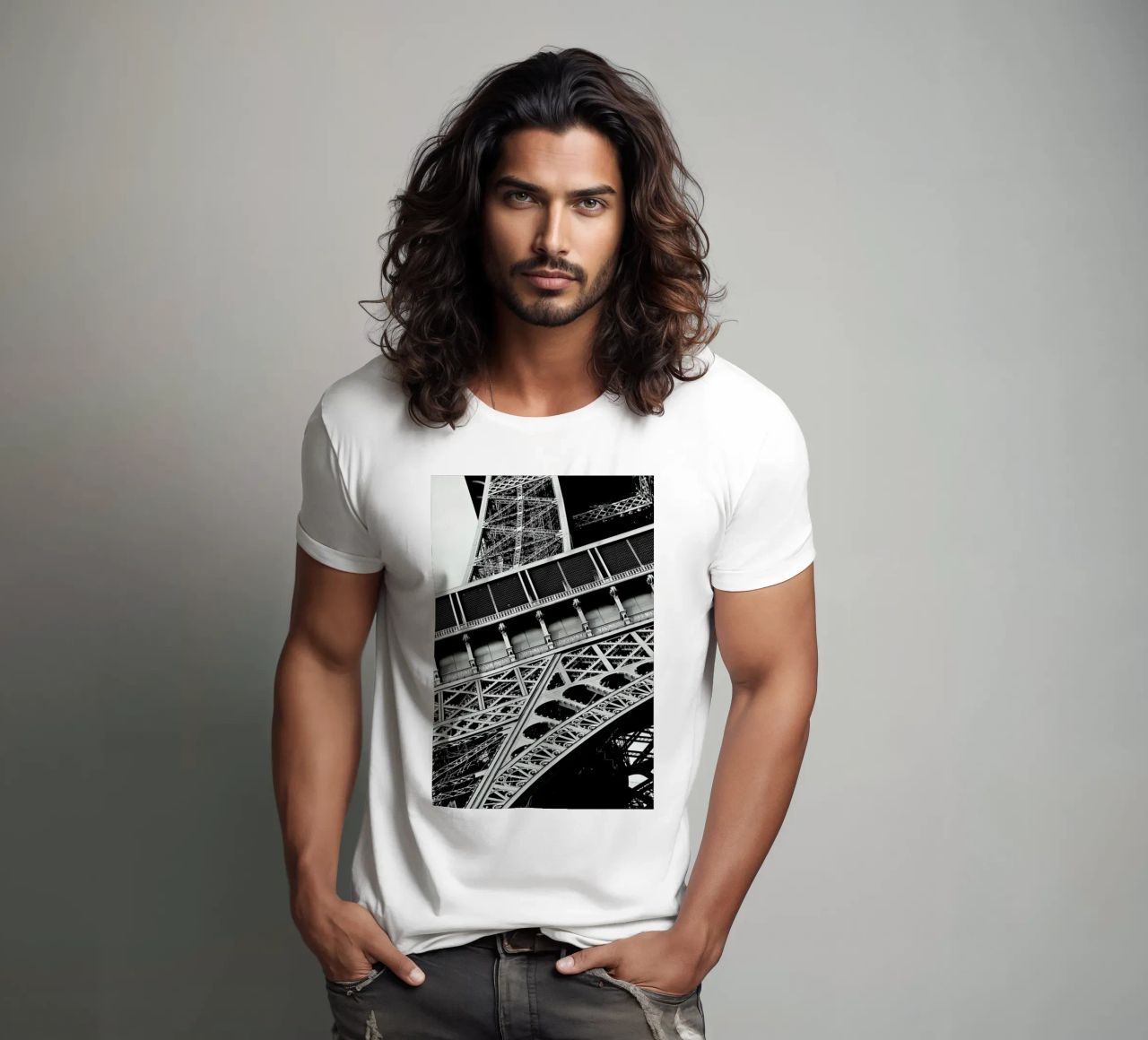 Gustave Eiffel t-shirt da Magdalena Martin Photography