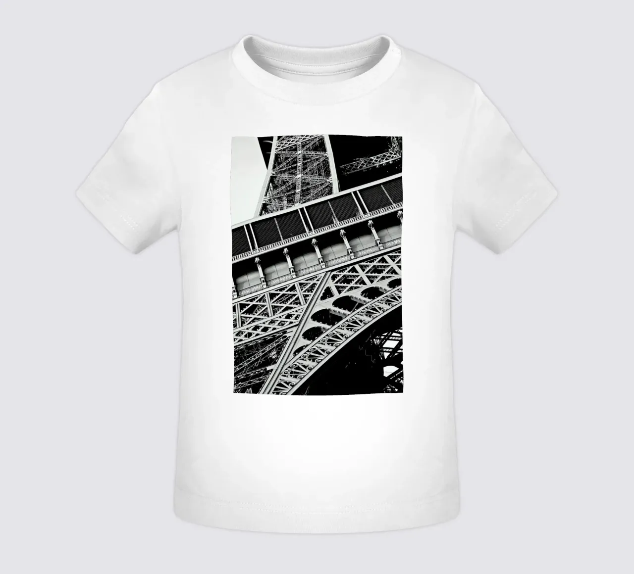 Gustave Eiffel baby t-shirt van Magdalena Martin Photography