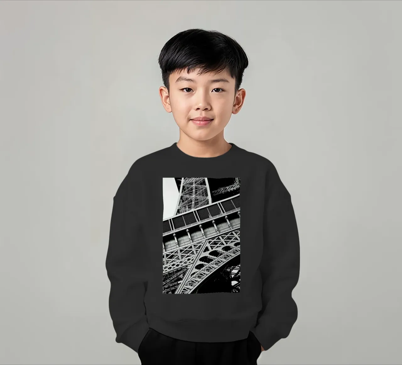 Gustave Eiffel felpa bambino da Magdalena Martin Photography