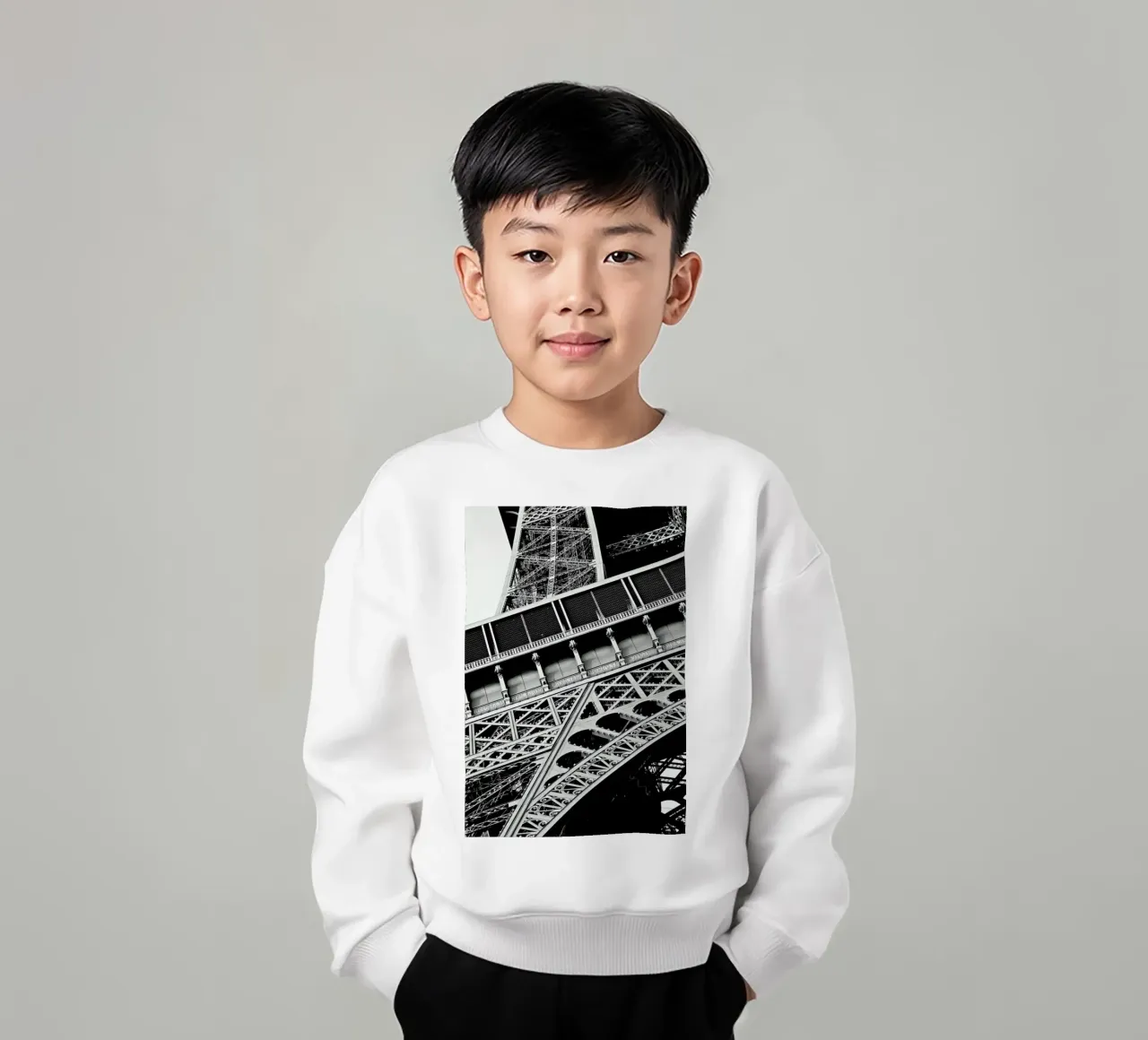 Gustave Eiffel kinder sweatshirt van Magdalena Martin Photography
