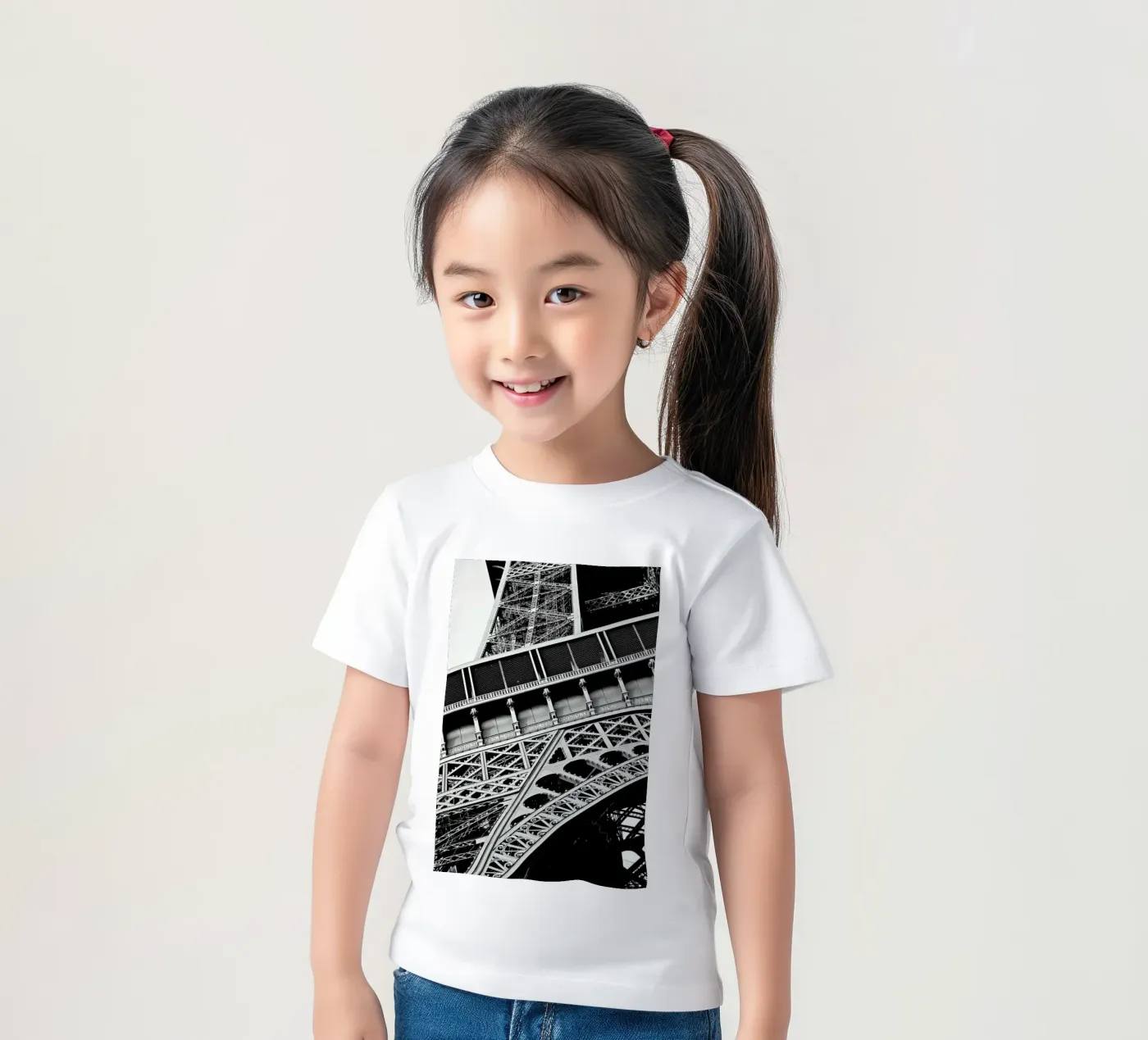 Gustave Eiffel t-shirt bambini da Magdalena Martin Photography