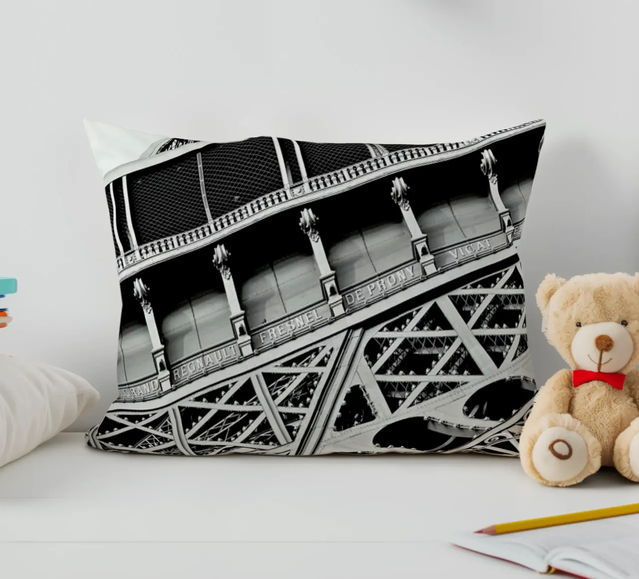 Gustave Eiffel cuscino da Magdalena Martin Photography