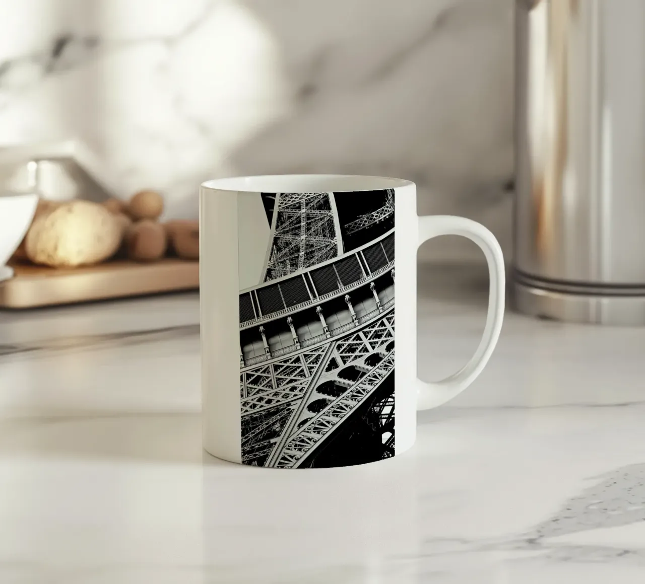 Gustave Eiffel taza de cerámica de Magdalena Martin Photography