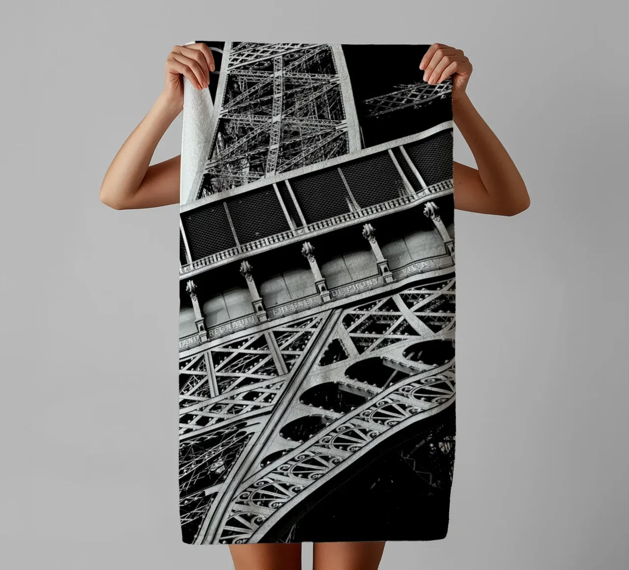 Gustave Eiffel towel by Magdalena Martin Photography