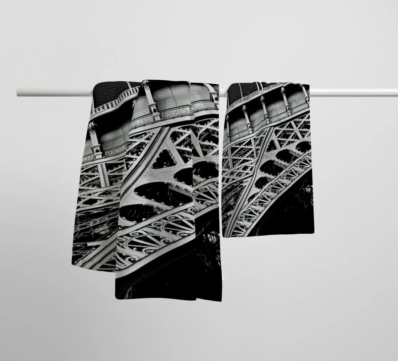 Gustave Eiffel towel by Magdalena Martin Photography