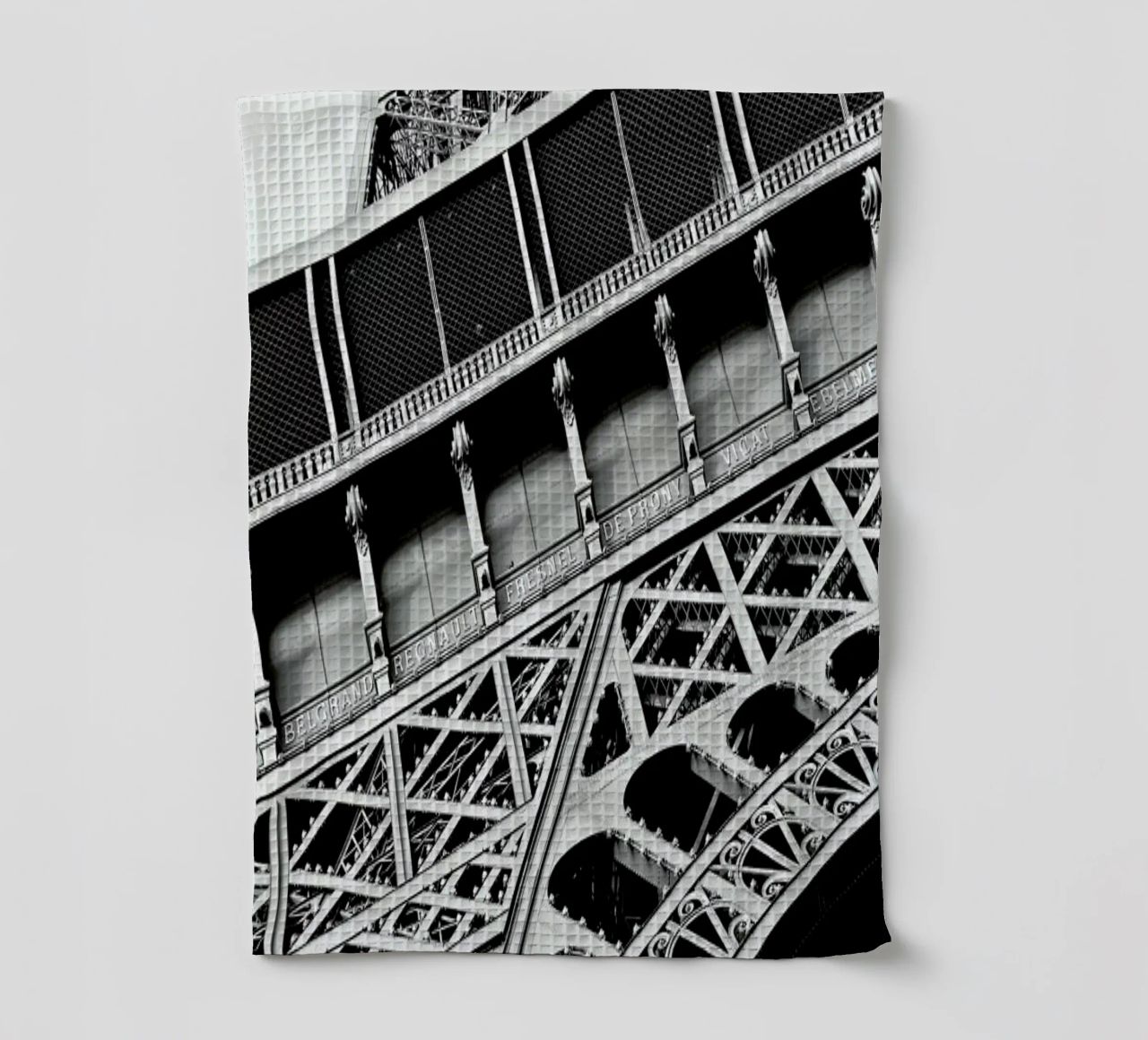 Gustave Eiffel canovaccio da cucina da Magdalena Martin Photography